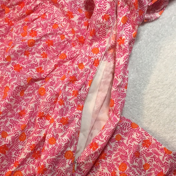 J. Crew Factory ruffle tiered floral midi dress - Picture 10 of 14